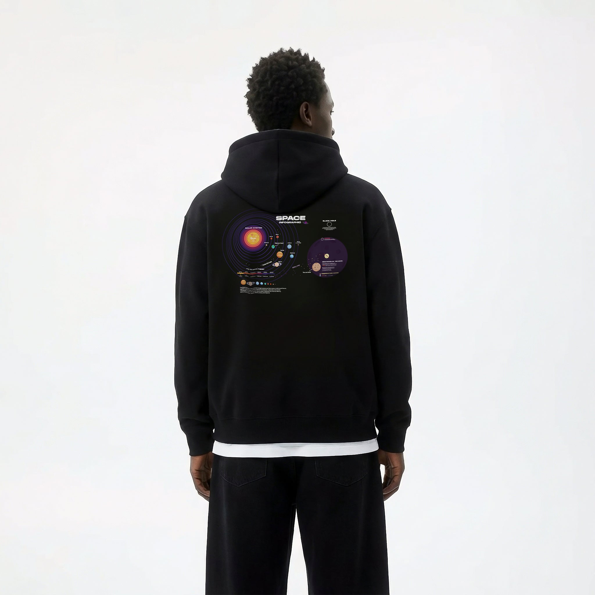 Space Infographic Hoodie