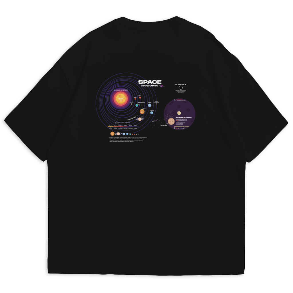 Space Infographic T-Shirt