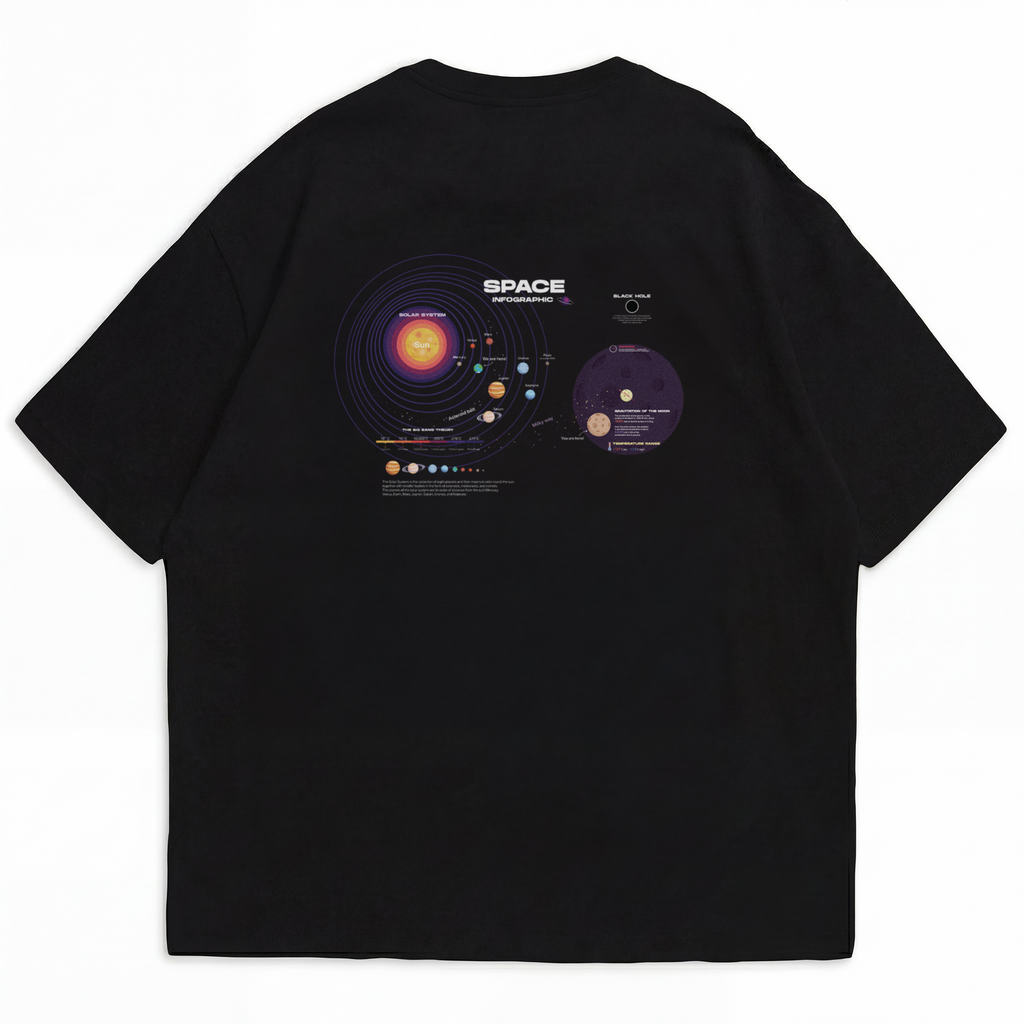 Space Infographic T-Shirt