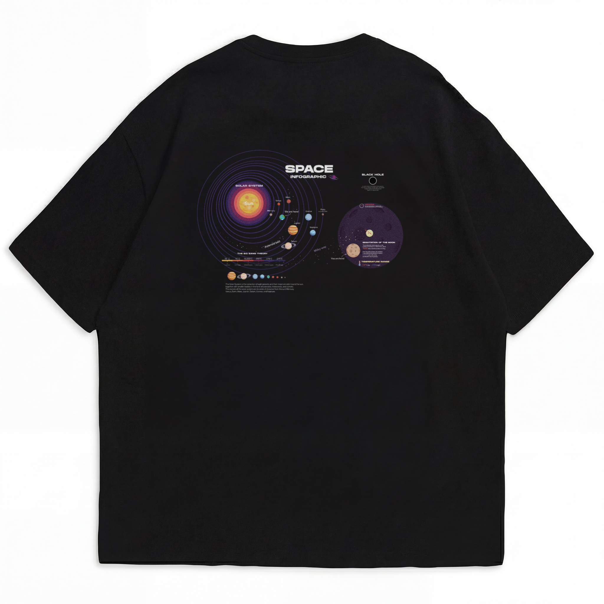 Space Infographic T-Shirt