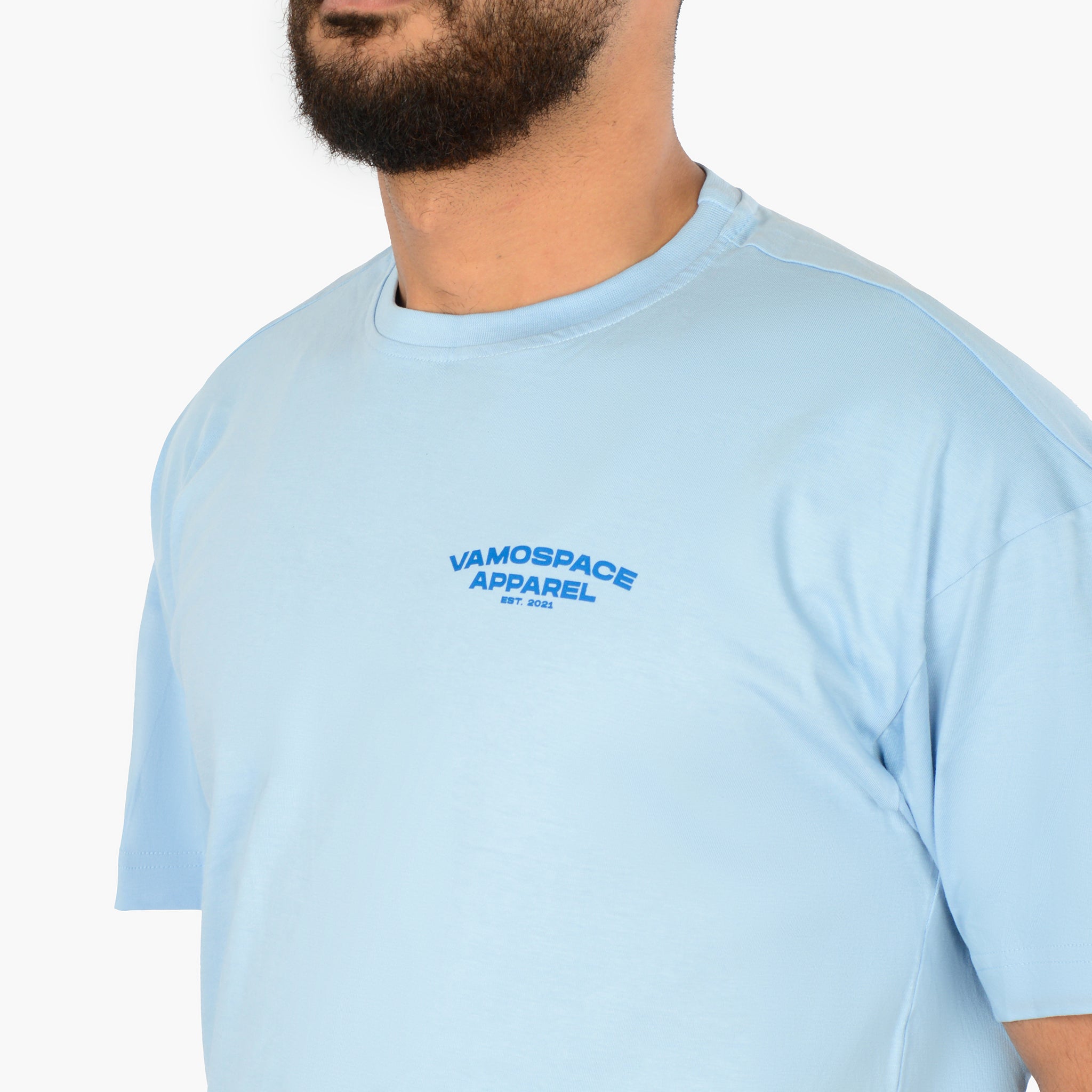 Baby Blue Vamospace Apparel T-Shirt
