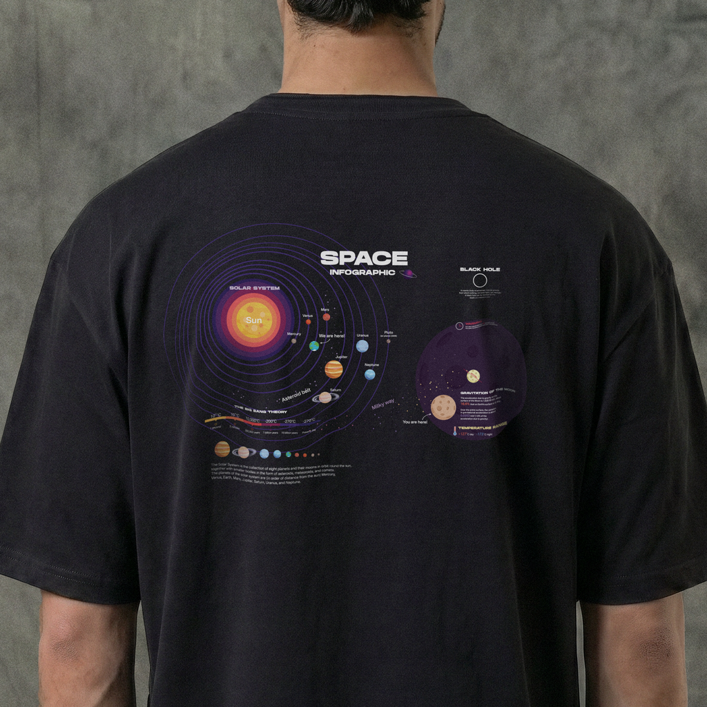 Space Infographic T-Shirt