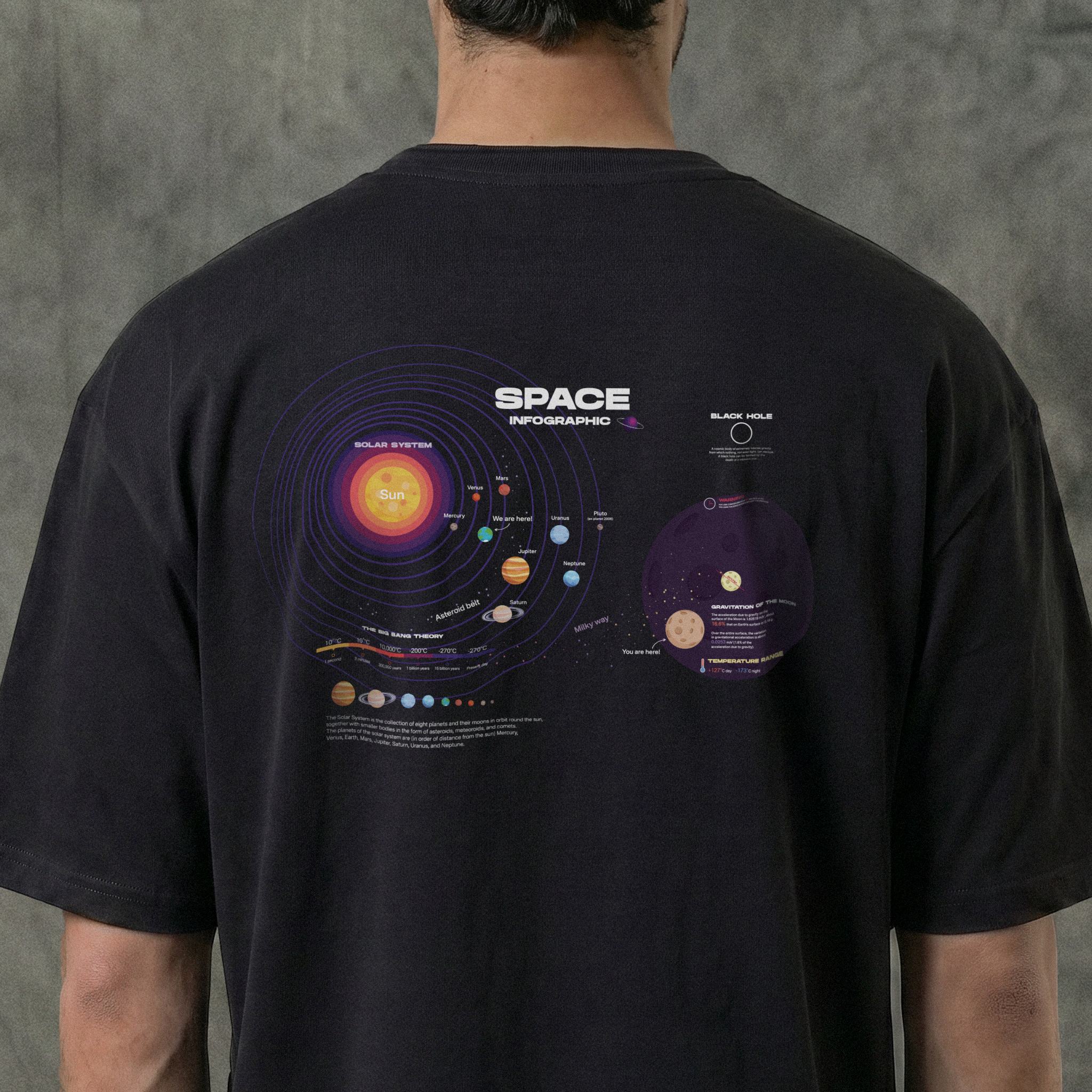 Space Infographic T-Shirt