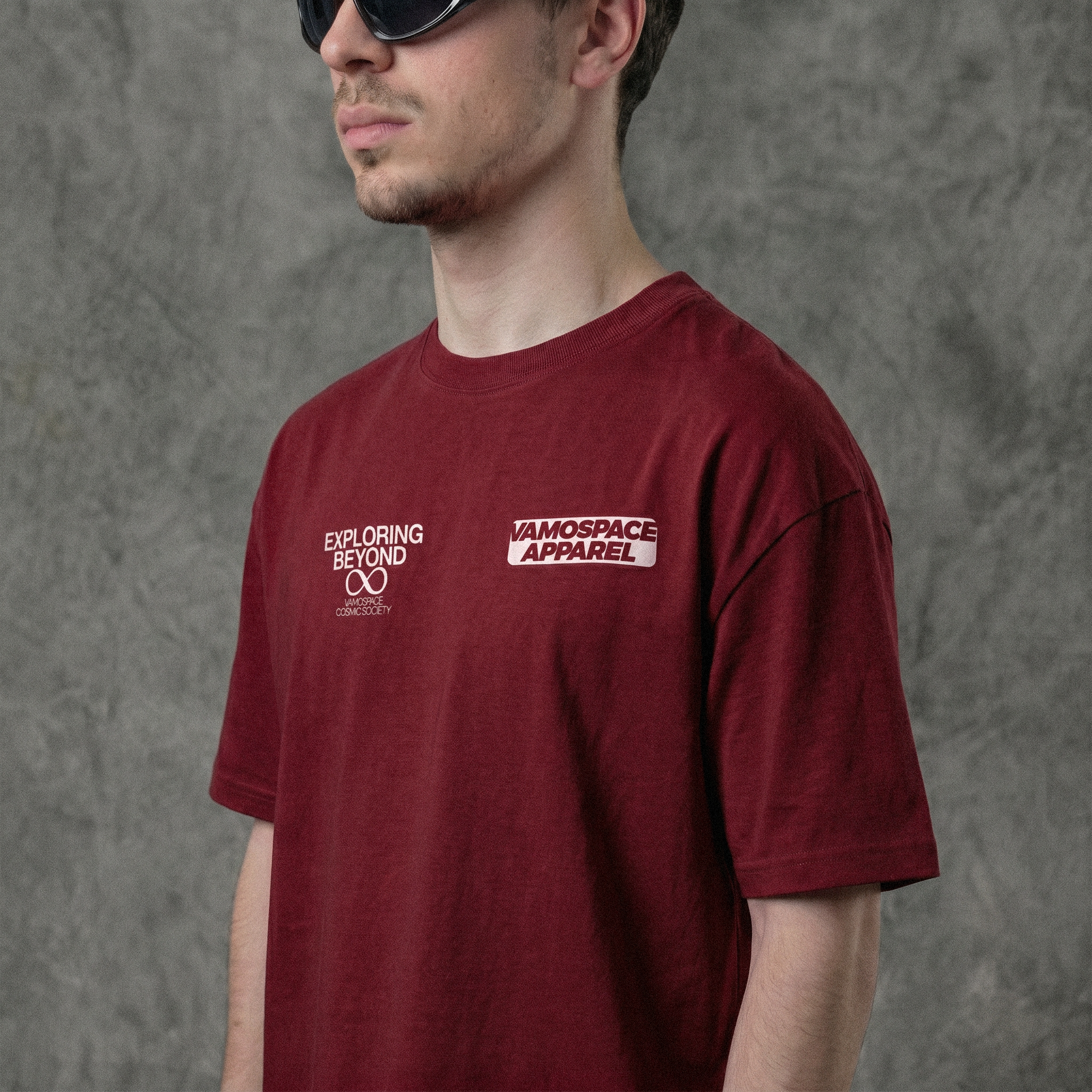 Maroon Aspire T-Shirt