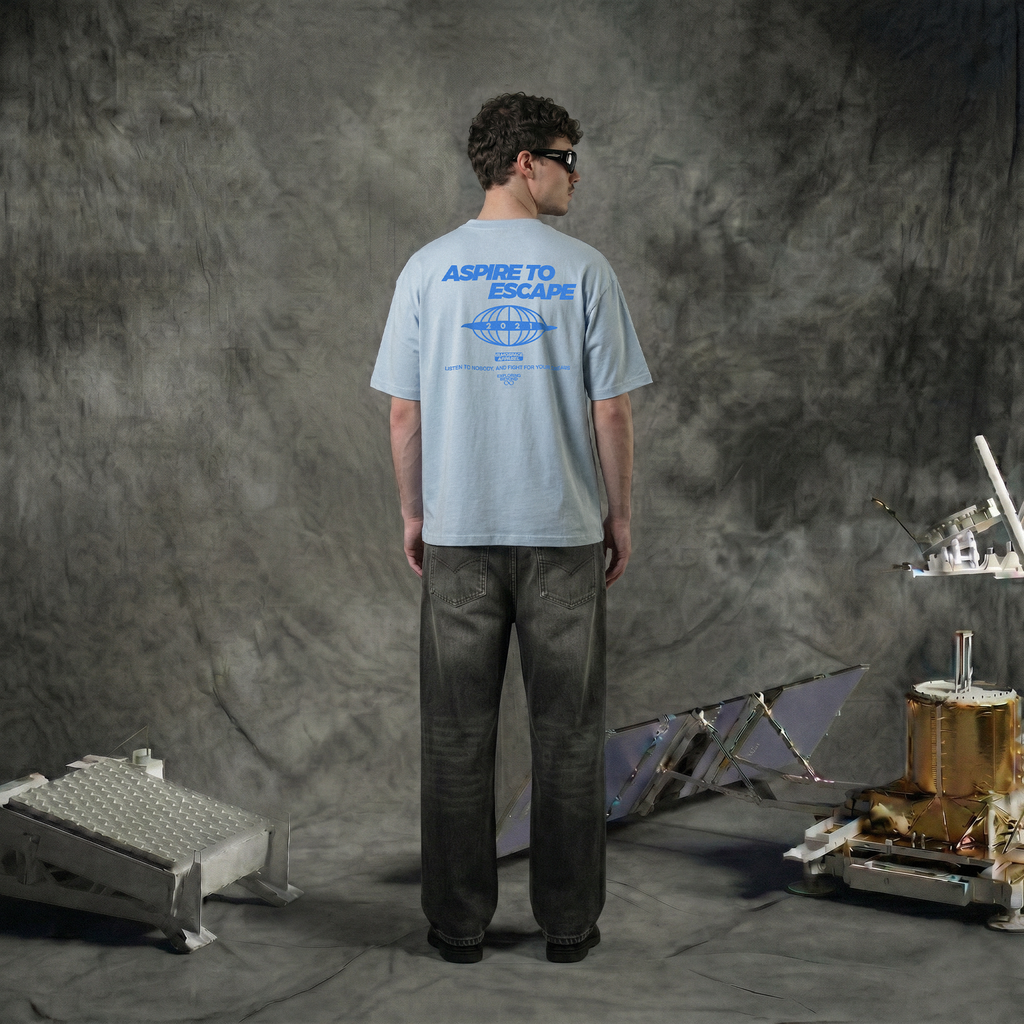 Baby Blue Aspire T-Shirt