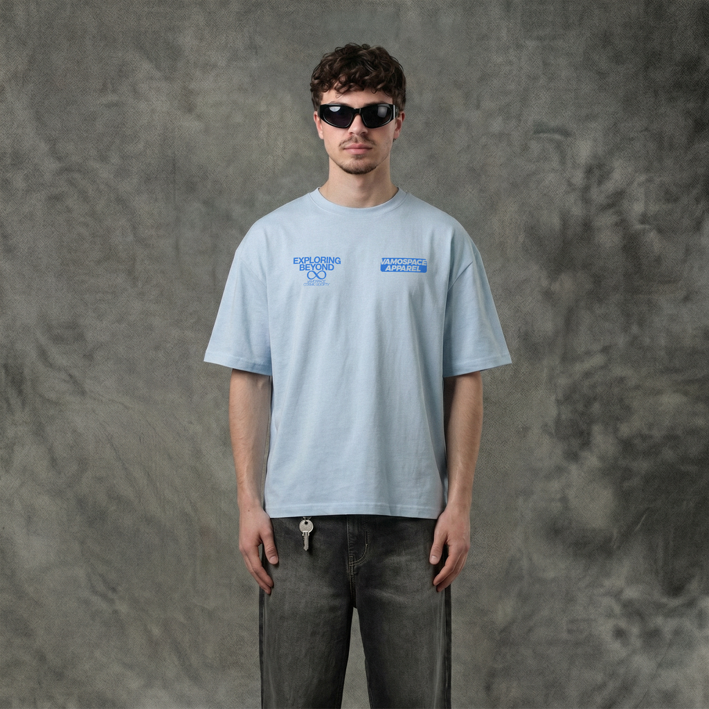 Baby Blue Aspire T-Shirt