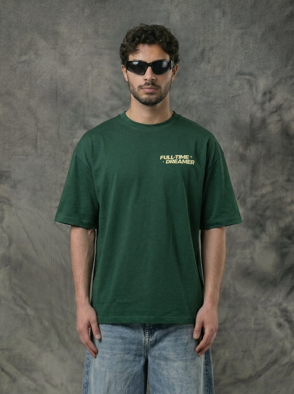 Green Full-Time Dreamer T-Shirt