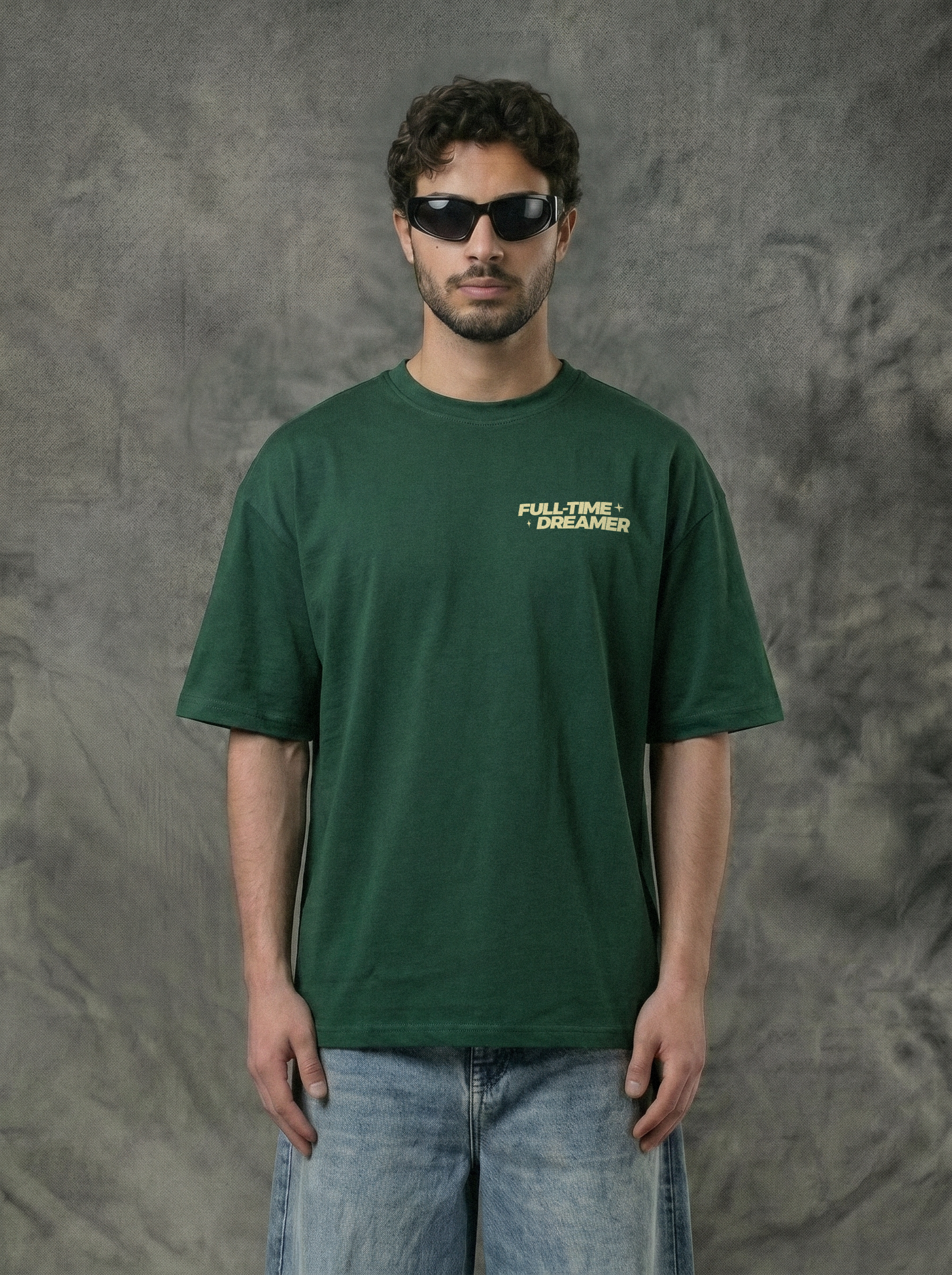 Green Full-Time Dreamer T-Shirt