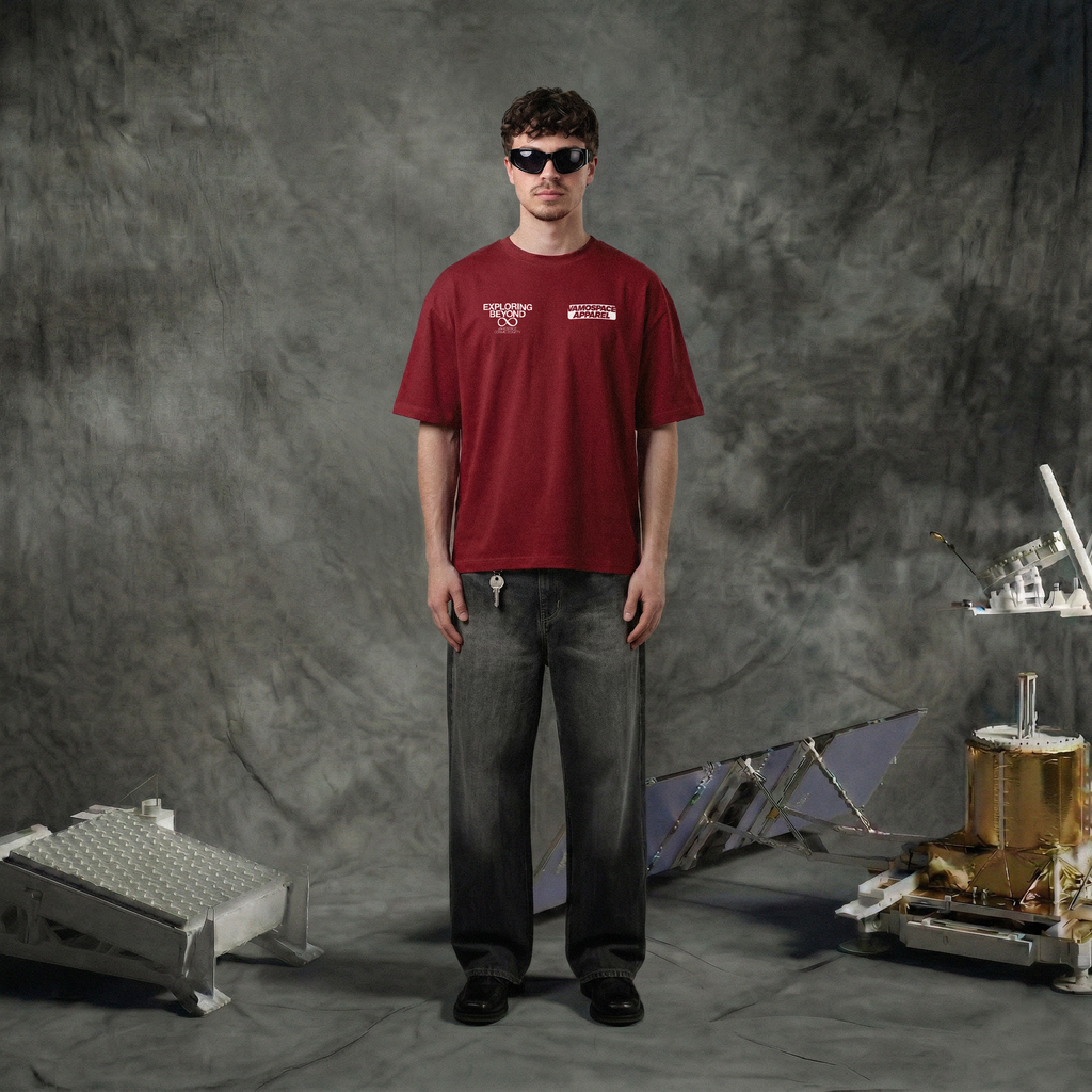 Maroon Aspire T-Shirt