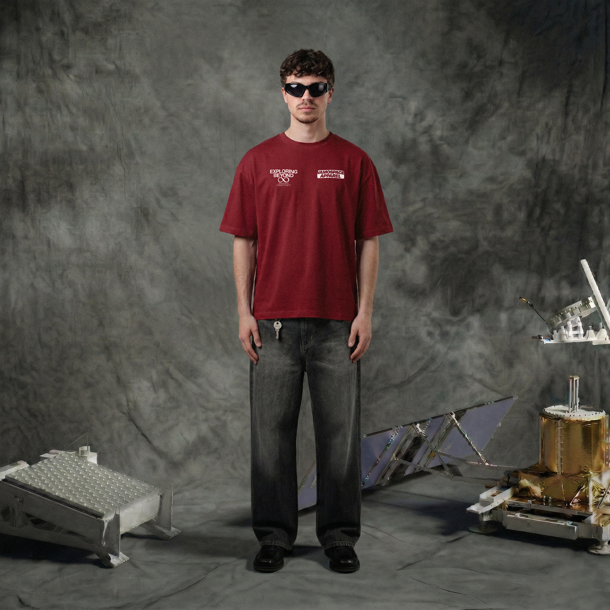 Maroon Aspire T-Shirt
