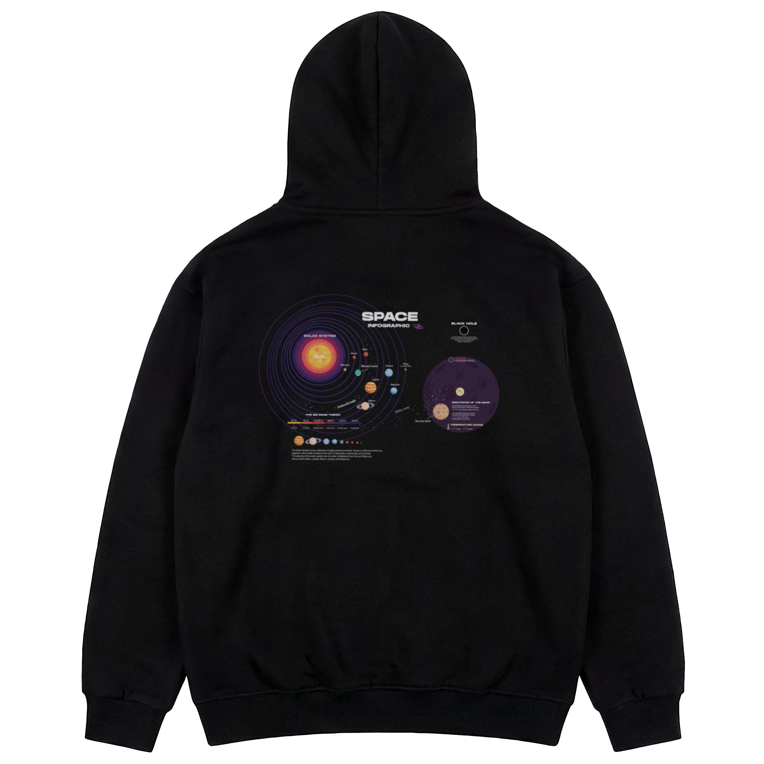 Space Infographic Hoodie